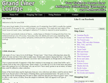 Tablet Screenshot of grandlinerlounge.com